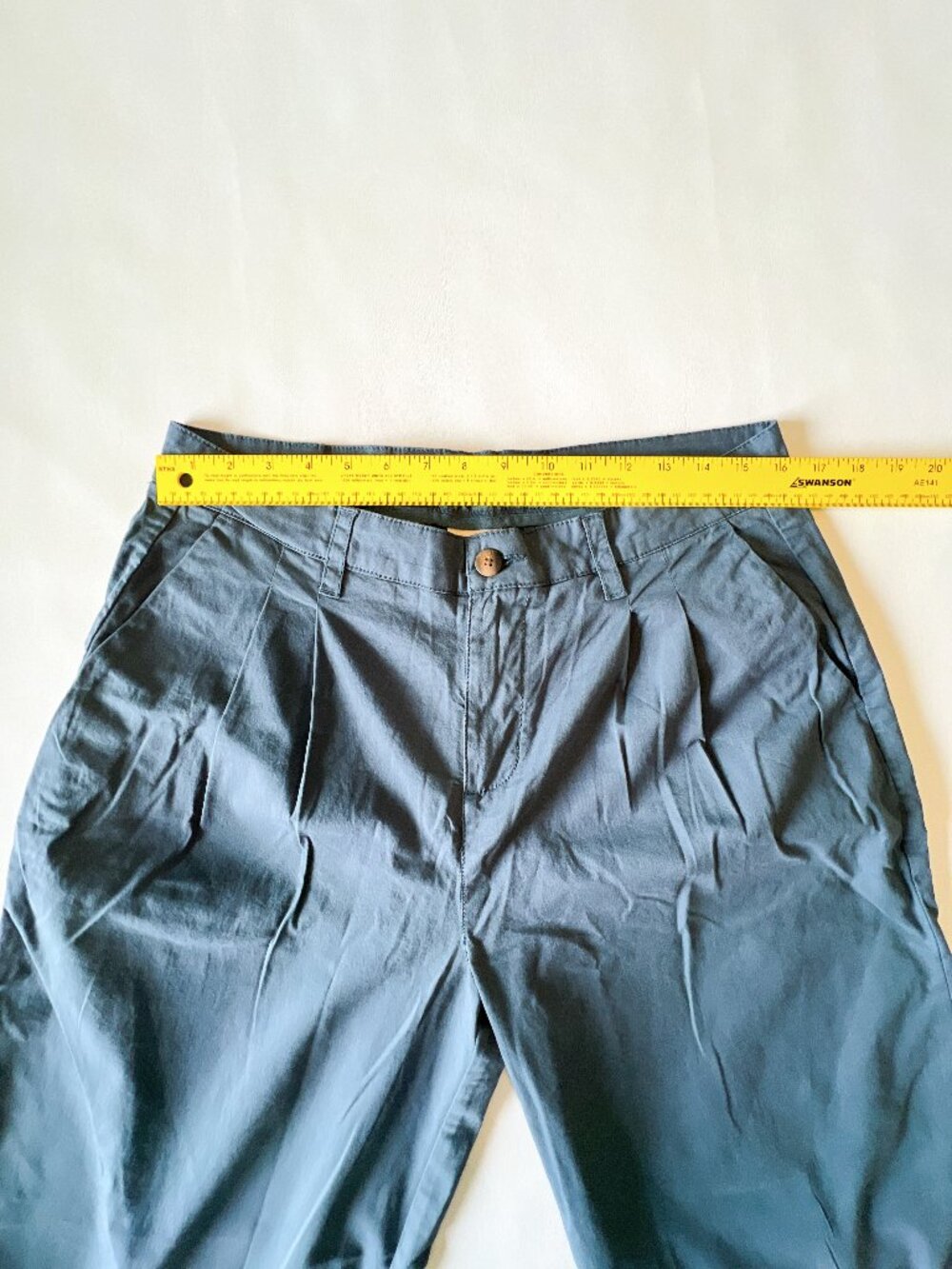 Pact Boulevard Twill Wide Leg Trouser Size L NWT Organic Cotton - Picture 10 of 11